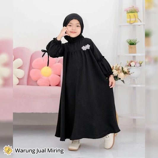 Robe froissée Airflow pour filles de 4 à 12 ans